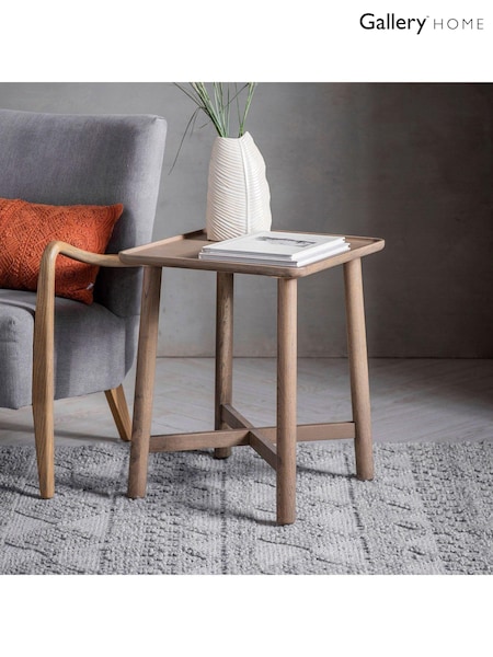Gallery Home Brown Columbia Side Table (A09576) | £139