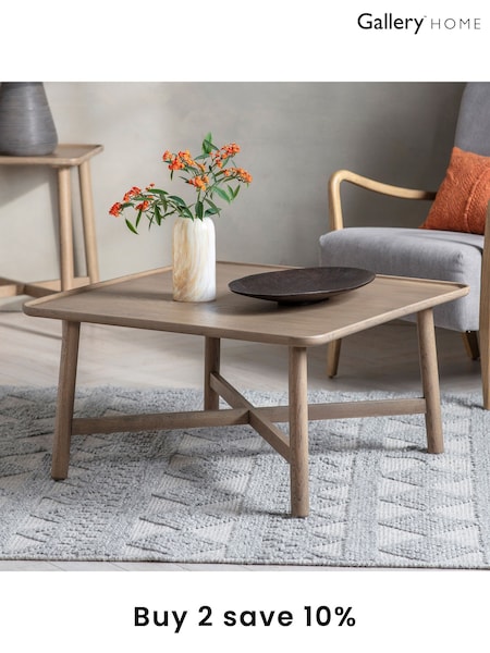 Gallery Home Grey Columbia Square Coffee Table (A09610) | £205