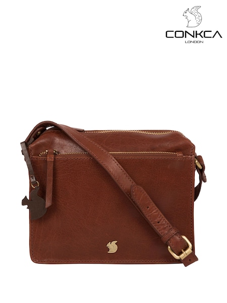 Conkca Aurora Leather Cross Body Bag (A10970) | £49