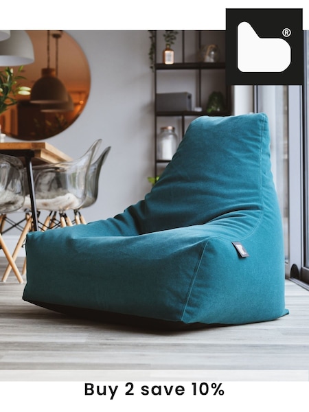 Extreme Lounging Teal Blue Mighty Brushed Suede B-Bag (A12999) | £160