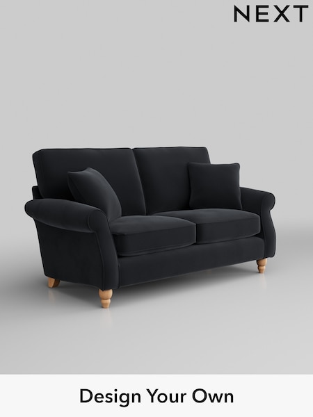 Plush Velvet Easy Clean/Charcoal Grey Ashford (A14269) | £1,550