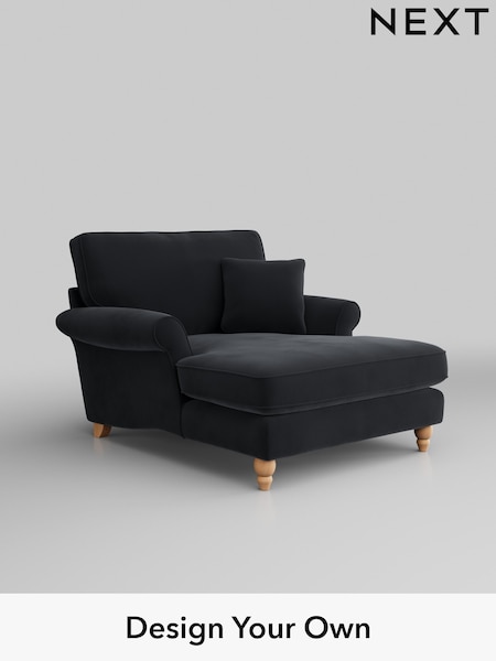 Plush Velvet Easy Clean/Charcoal Grey Ashford (A14269) | £1,125