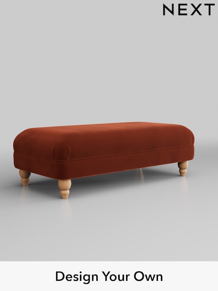 Plush Velvet Easy Clean/Ginger Orange Ashford (A14271) | £475