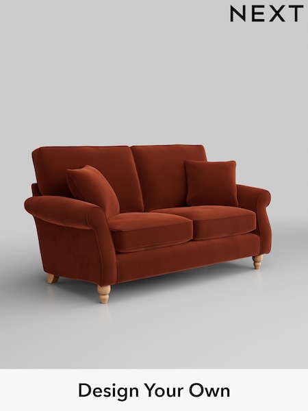 Plush Velvet Easy Clean/Ginger Orange Ashford (A14271) | £1,550