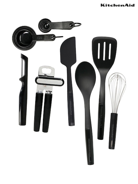 Kitchen Aid Black 15 Piece Tools & Gadgets Set (A15014) | £70