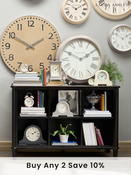 Laura Ashley Black Henshaw Low Bookcase (A18935) | £750