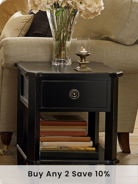 Laura Ashley Henshaw 1 Drawer Side Table (A18945) | £370