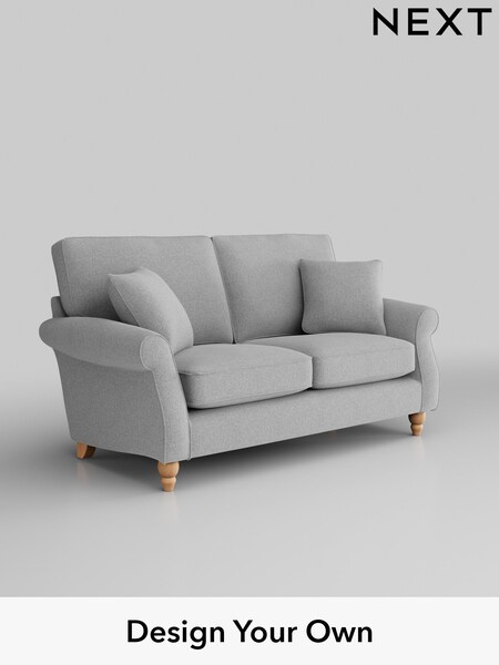 Tweedy Blend Easy Clean/Light Silver Grey Ashford (A19715) | £1,425