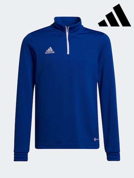 adidas Bright Blue Entrada 22 Training Top (A21177) | £25