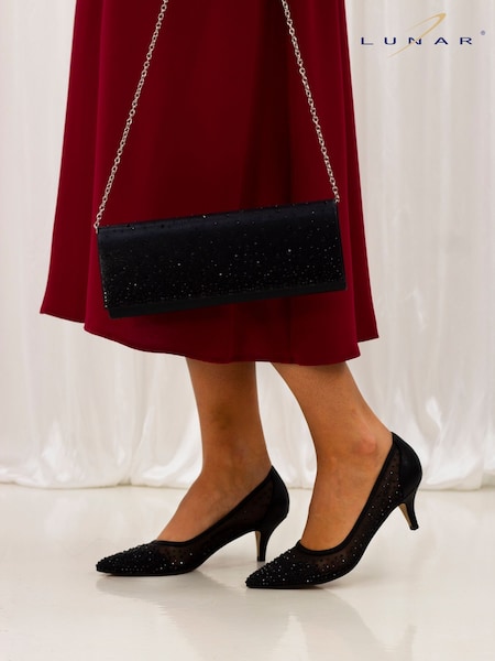 Lunar Alisha Gemstone Kitten Heel Shoes (A23816) | £68