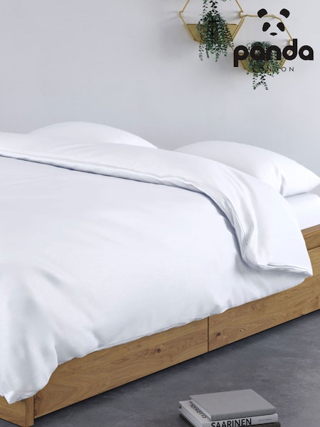 Panda London White Duvet Cover (A28590) | £70 - £110