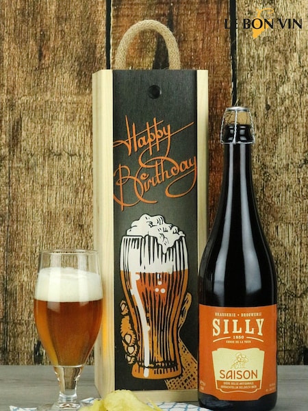 Le Bon Vin Happy Birthday Silly Saison Beer Gift (A28701) | £32