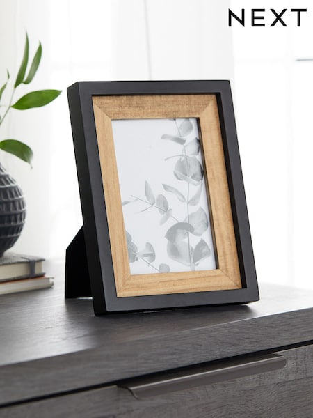 Black Bronx Wood Photo Frame (A28922) | £8 - £14