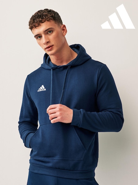 adidas Navy Entrada Sweat Hoodie (A31419) | £38