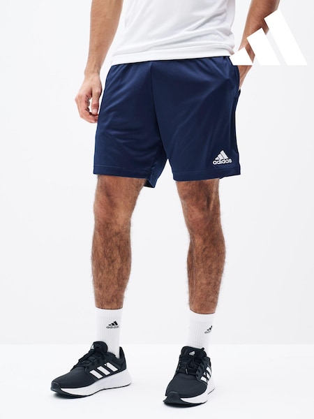 adidas Navy Entrada Training Shorts (A31447) | £20