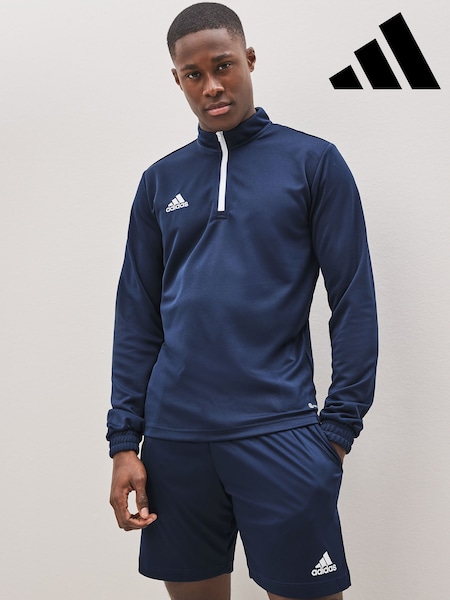 adidas Navy Blue Entrada Training Top (A31451) | £35