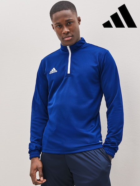 adidas Blue Entrada Training Top (A31452) | £35