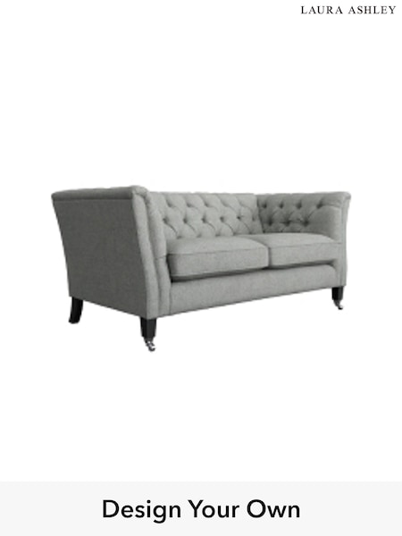 Anneliese/Steel Grey Chatsworth Button Back By Laura Ashley (A39210) | £1,400