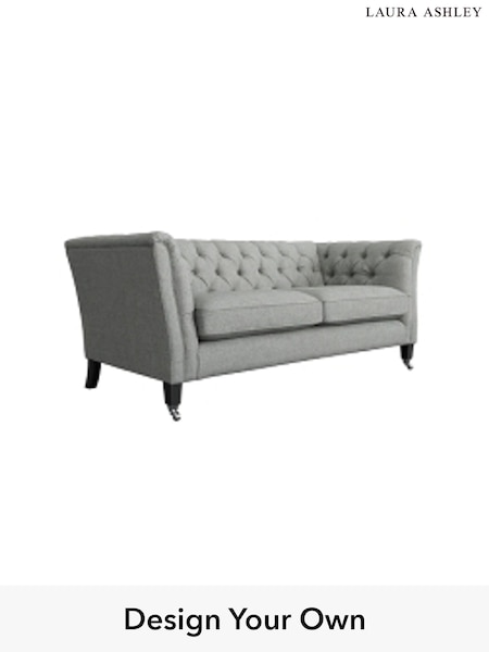 Anneliese/Steel Grey Chatsworth Button Back By Laura Ashley (A39210) | £1,500