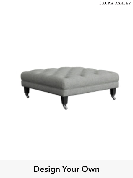 Anneliese/Steel Grey Chatsworth Button Back By Laura Ashley (A39210) | £650