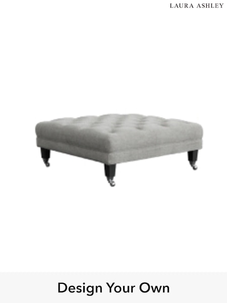 Edwin Chenille/Silver Chatsworth Button Back By Laura Ashley (A39213) | £650