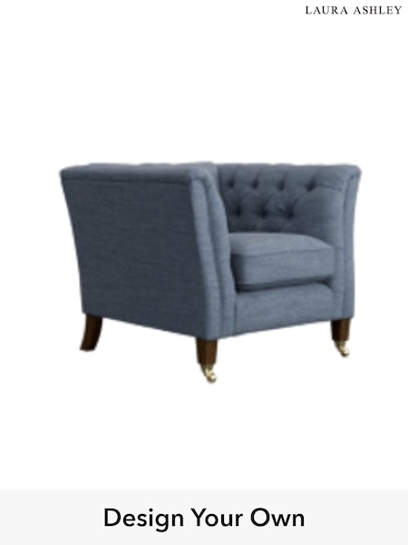 Harley/Seaspray Blue Chatsworth Button Back By Laura Ashley (A39214) | £1,100