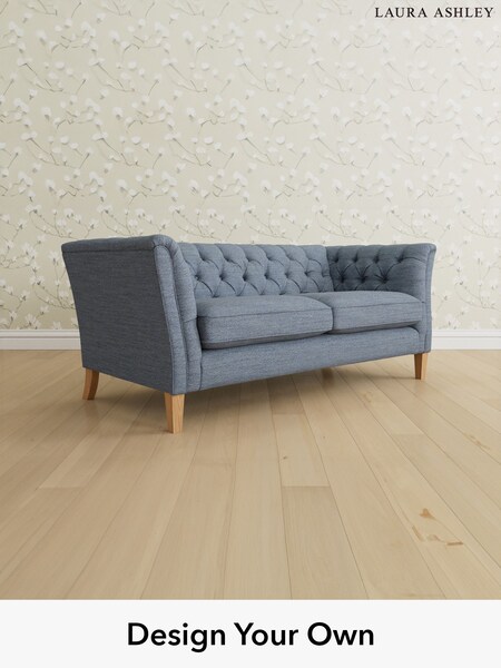 Harley/Seaspray Blue Chatsworth Button Back By Laura Ashley (A39214) | £700 - £3,150