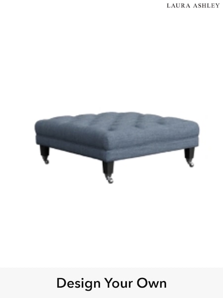 Harley/Seaspray Blue Chatsworth Button Back By Laura Ashley (A39214) | £700