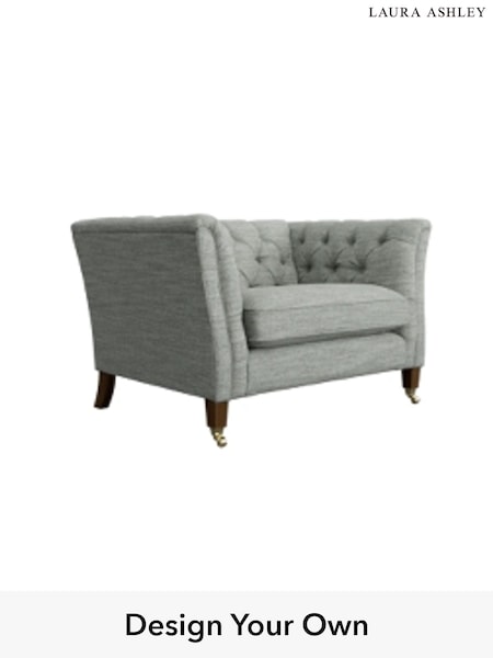 Harley/Dove Grey Chatsworth Button Back By Laura Ashley (A39215) | £1,200