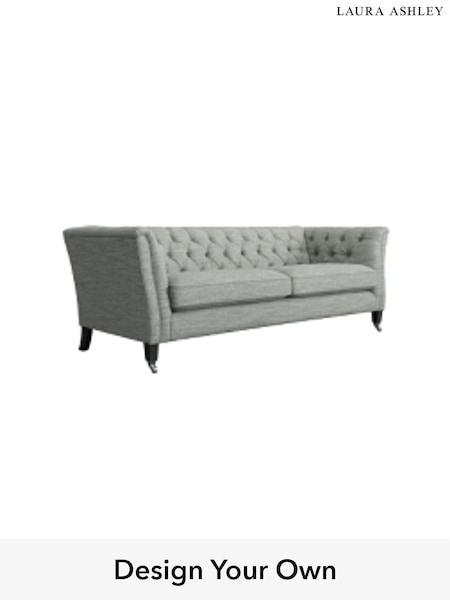 Harley/Dove Grey Chatsworth Button Back By Laura Ashley (A39215) | £1,775
