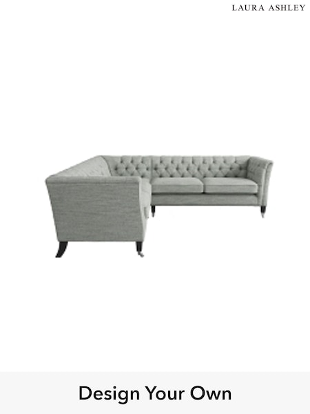 Harley/Dove Grey Chatsworth Button Back By Laura Ashley (A39215) | £3,150