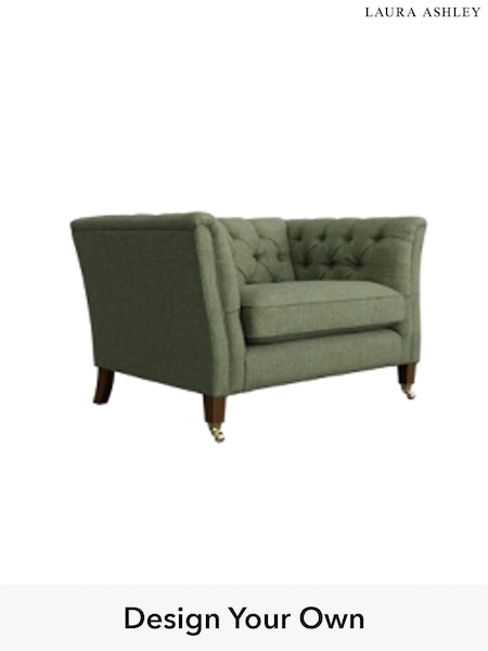 Katrina/Dark Hedgerow Green Chatsworth Button Back By Laura Ashley (A39217) | £1,200
