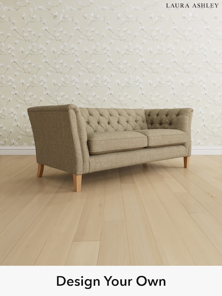 Katrina/Sable Natural Chatsworth Button Back By Laura Ashley (A39218) | £700 - £3,150