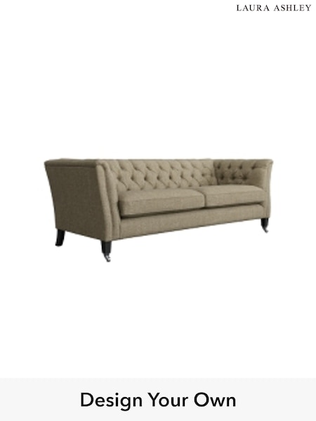 Katrina/Sable Natural Chatsworth Button Back By Laura Ashley (A39218) | £1,775