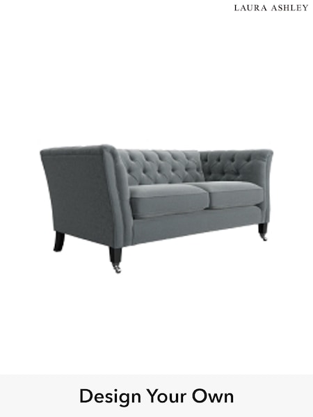 Kendrick/Steel Grey Chatsworth Button Back By Laura Ashley (A39220) | £1,250