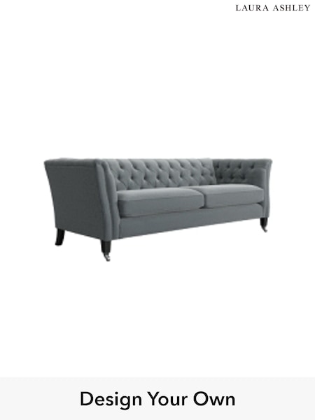 Kendrick/Steel Grey Chatsworth Button Back By Laura Ashley (A39220) | £1,550