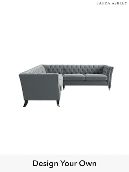 Kendrick/Steel Grey Chatsworth Button Back By Laura Ashley (A39220) | £2,850