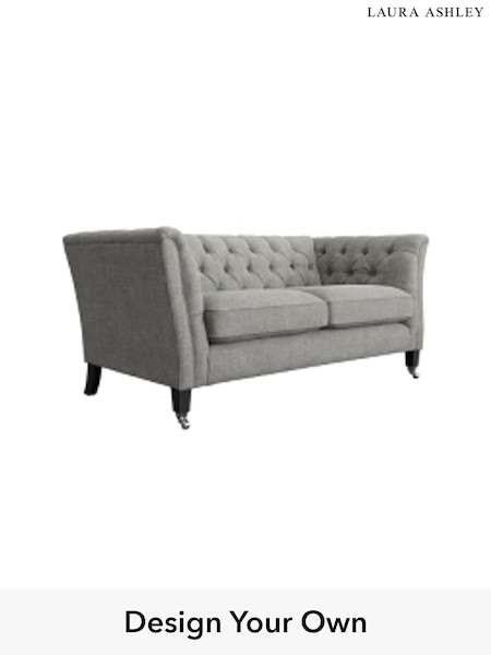 Orla/Pale Steel Grey Chatsworth Button Back By Laura Ashley (A39225) | £1,475