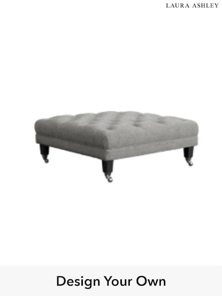 Orla/Pale Steel Grey Chatsworth Button Back By Laura Ashley (A39225) | £700