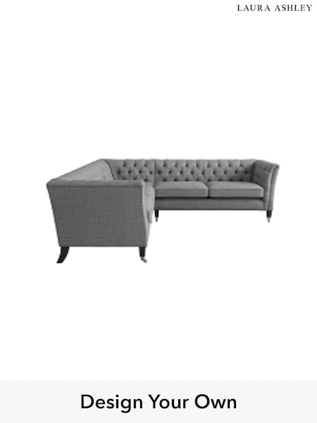 Dalton/Steel Grey Chatsworth Button Back By Laura Ashley (A39232) | £3,050