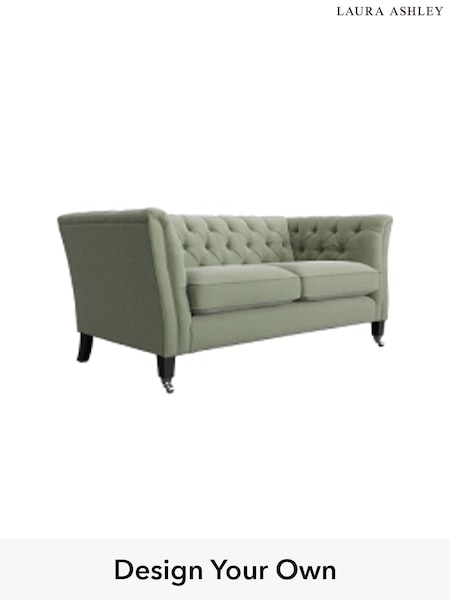 Kendrick/Pale Grey Green Chatsworth Button Back By Laura Ashley (A39248) | £1,250
