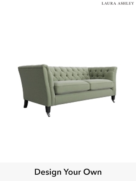 Kendrick/Pale Grey Green Chatsworth Button Back By Laura Ashley (A39248) | £1,350