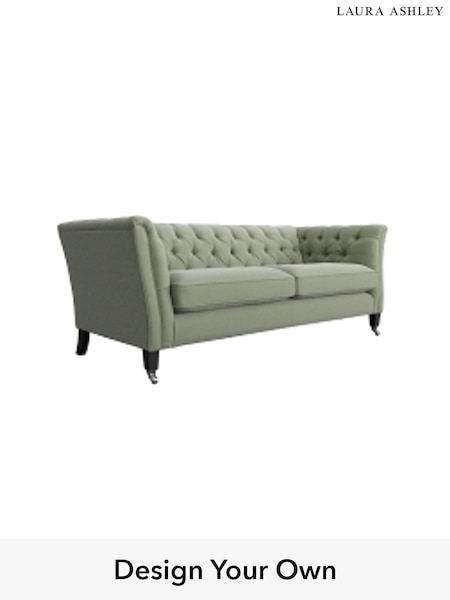 Kendrick/Pale Grey Green Chatsworth Button Back By Laura Ashley (A39248) | £1,450