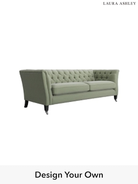 Kendrick/Pale Grey Green Chatsworth Button Back By Laura Ashley (A39248) | £1,550