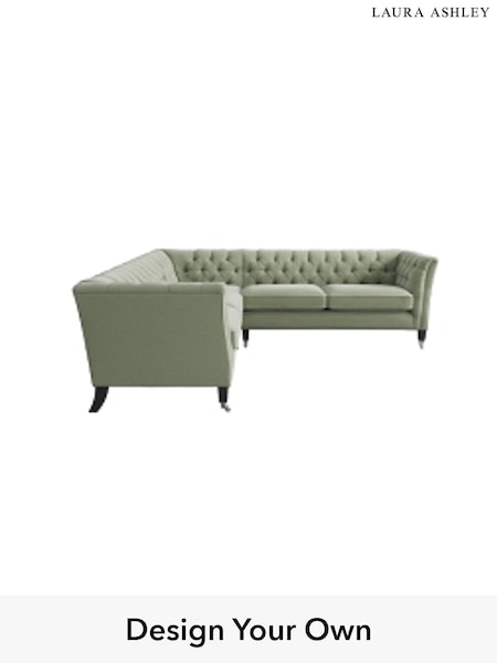 Kendrick/Pale Grey Green Chatsworth Button Back By Laura Ashley (A39248) | £2,850