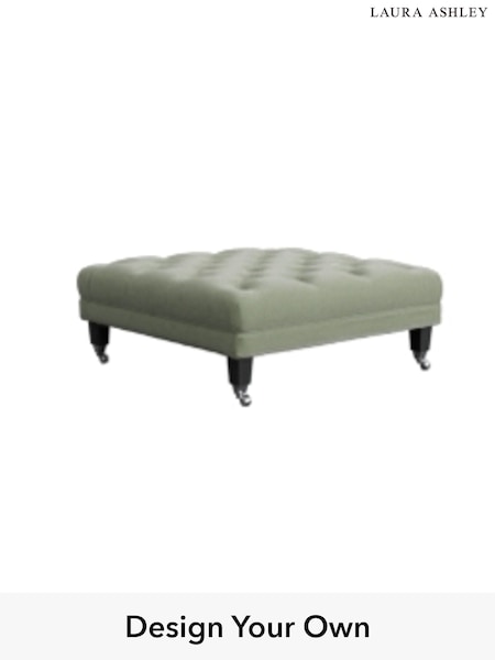 Kendrick/Pale Grey Green Chatsworth Button Back By Laura Ashley (A39248) | £550