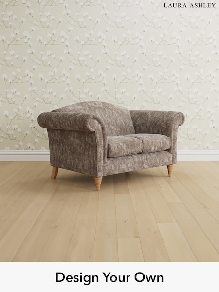 Kingsley Velvet/Pale French Grey Gloucester By Laura Ashley (A39302) | £1,200