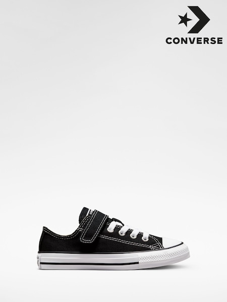 Converse Black 1V Chuck Ox Junior Trainers (A39523) | £37