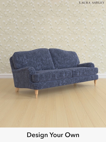 Kingsley Velvet/Midnight Navy Lynden By Laura Ashley (A39674) | £1,450