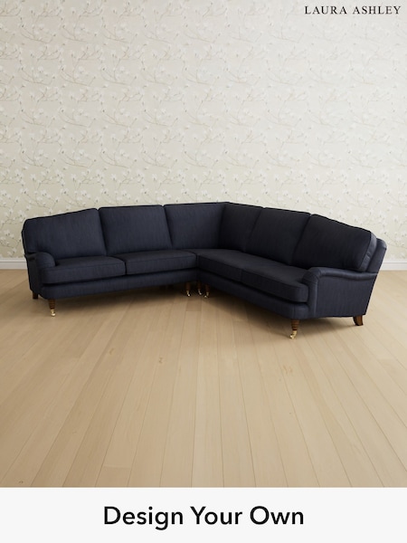 Kingsley Velvet/Midnight Navy Lynden By Laura Ashley (A39674) | £2,850